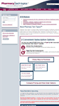 Mobile Screenshot of pharmacytechtopics.com